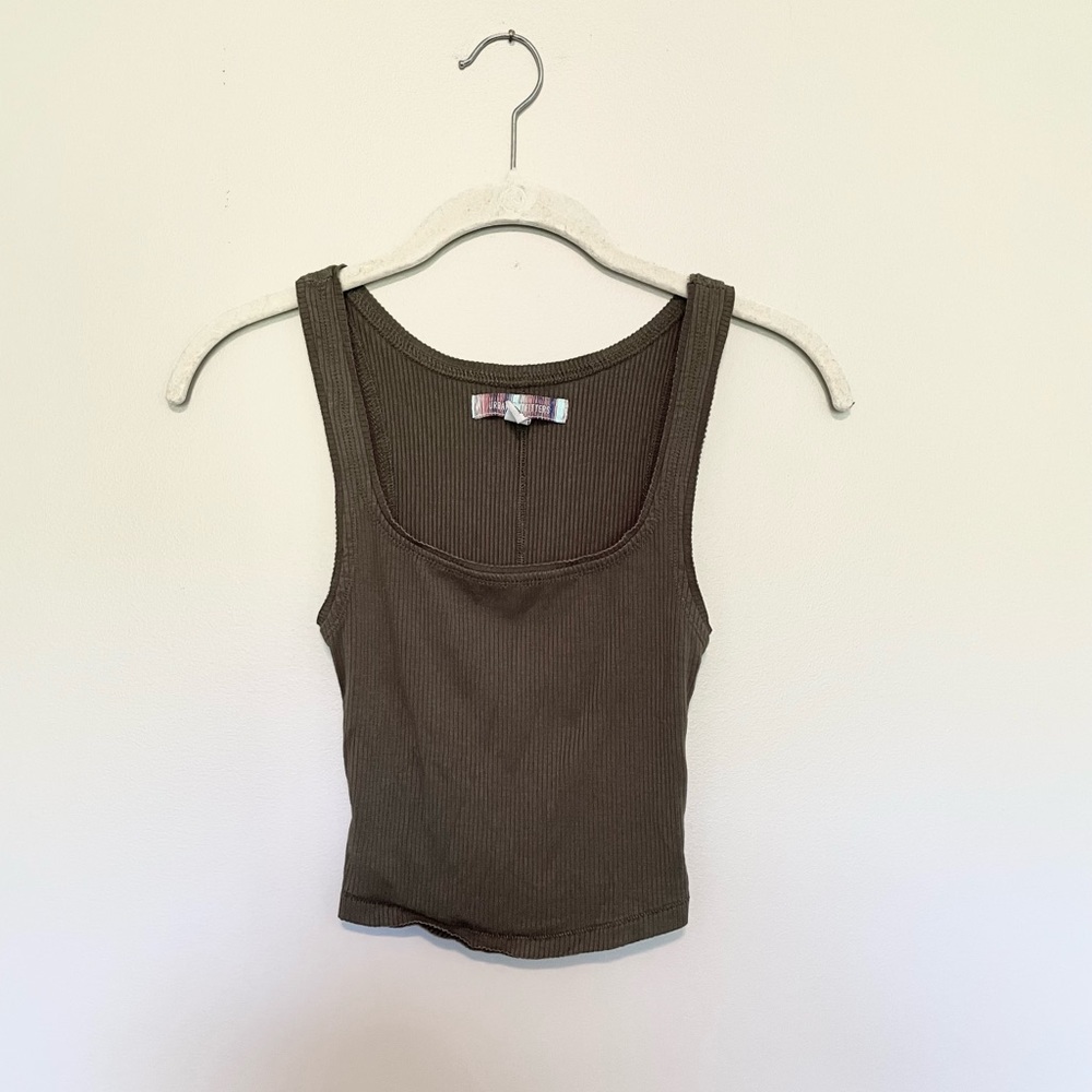 Urban Outfitters Olive Tank